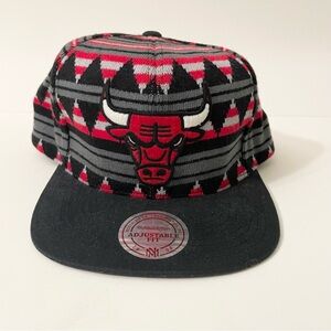 Chicago Bulls Snapback Hat Southwest Aztec Mitchell And Ness Cap